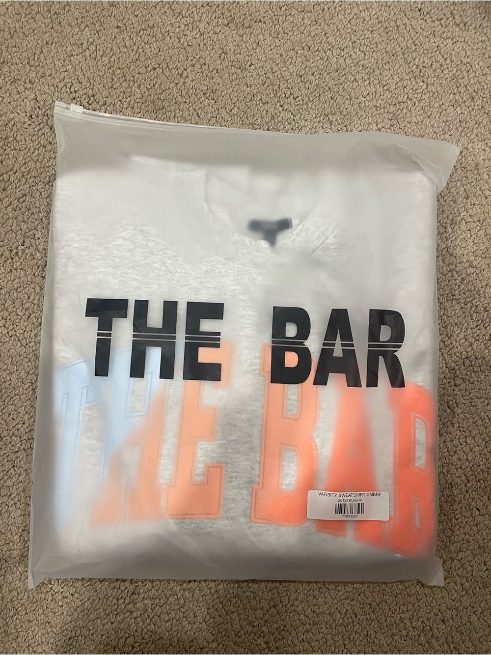 The Bar ombré sweatshirt - Picture 2 of 2